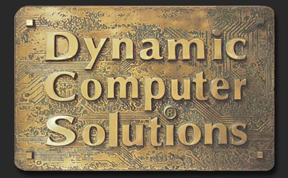 Software company bronze sign
