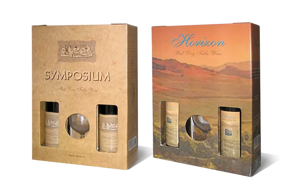 Wine bottles packaging