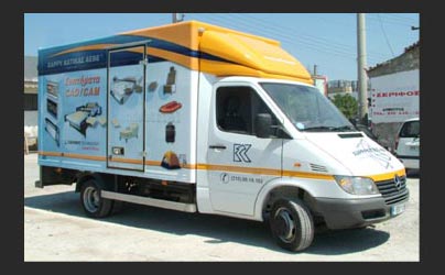 Truck wrapping